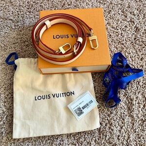 NWT Louis Vuitton Adjustable Shoulder Strap 16mm